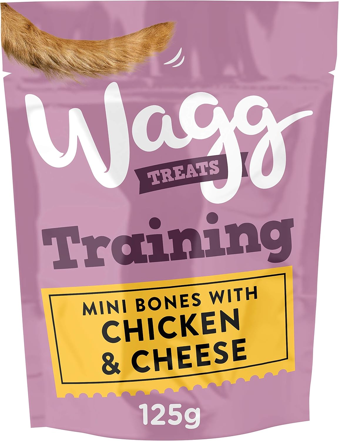 Wagg Training Mini Bones Chicken & Cheese Dog Treats 125g Oven Baked