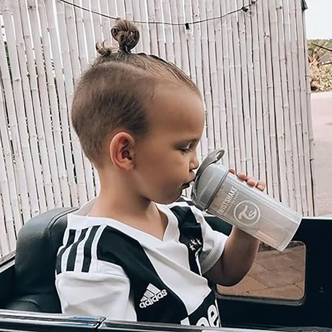 Twistshake Straw Cup 6+m Pastel Grey 360ml