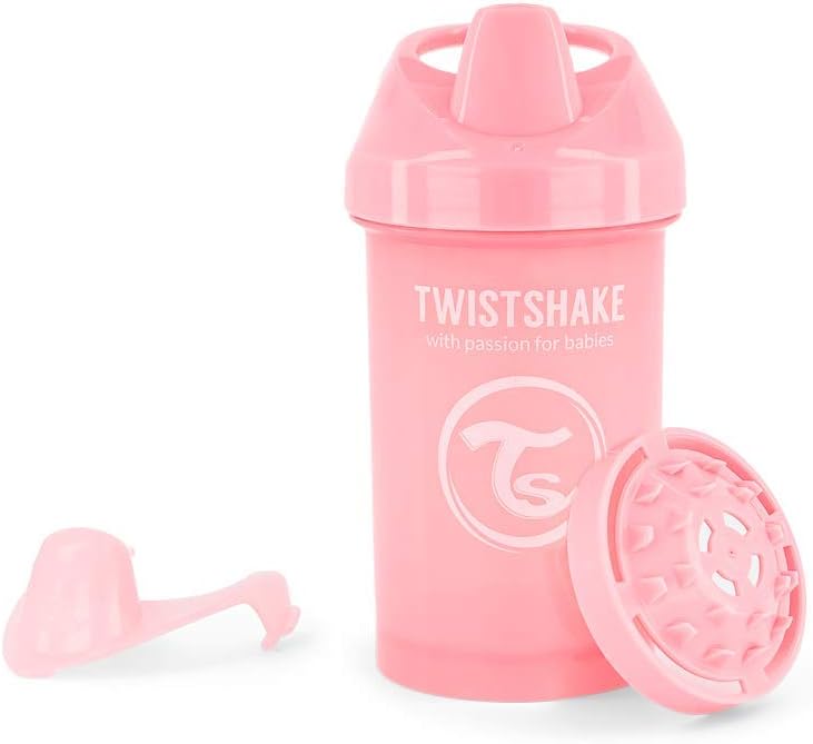 Twistshake Crawler Cup 300ml 8+m Pastel Pink