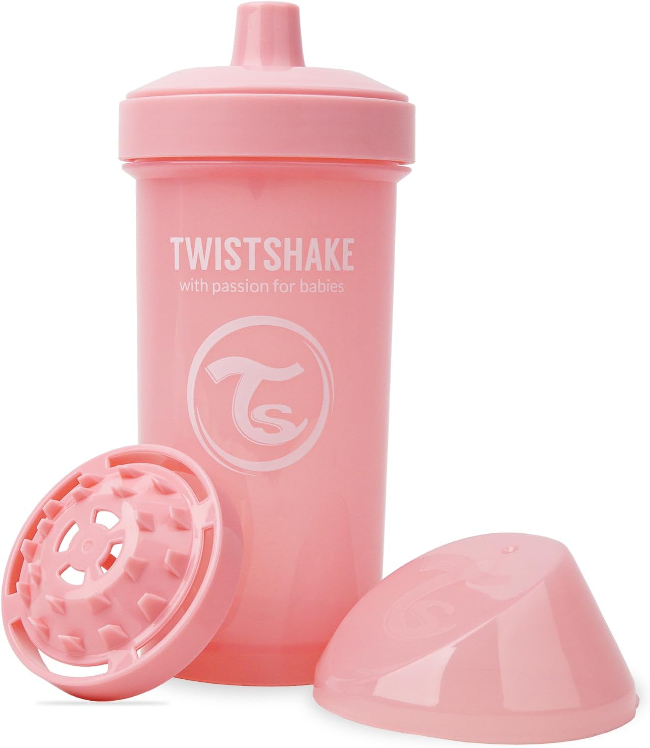 Twistshake Kid Cup 360ml 12+m Pastel Pink