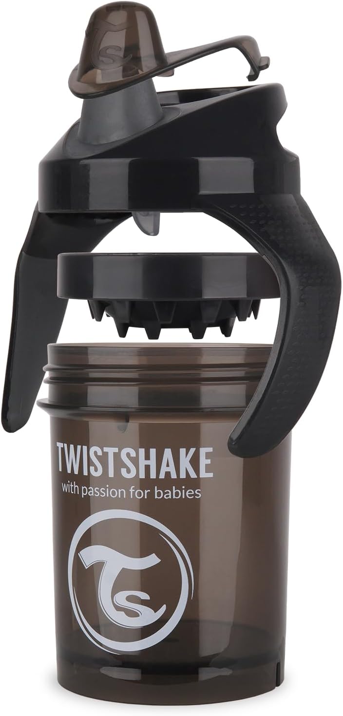 Twistshake Mini Cup – black 230ml (4+ Months)
