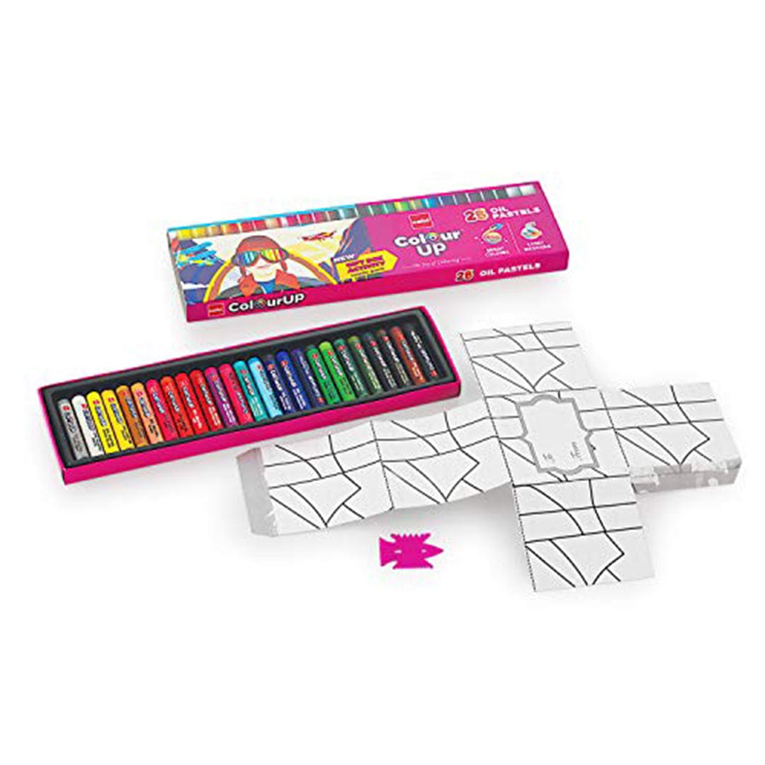 Cello ColourUp Oil Pastels - 25 Shades Non - toxic colours for kids - Infinity Market
