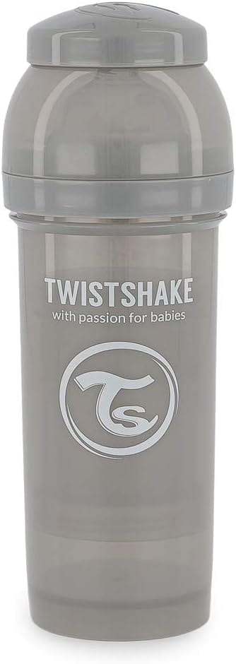 Twistshake Anti - Colic 260ml Pastel Grey - Infinity Market