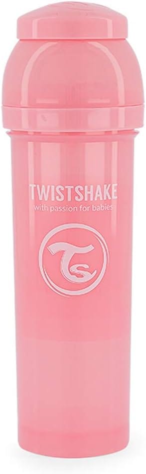 Twistshake Anti - Colic 330ml Pastel Light Pink - Infinity Market