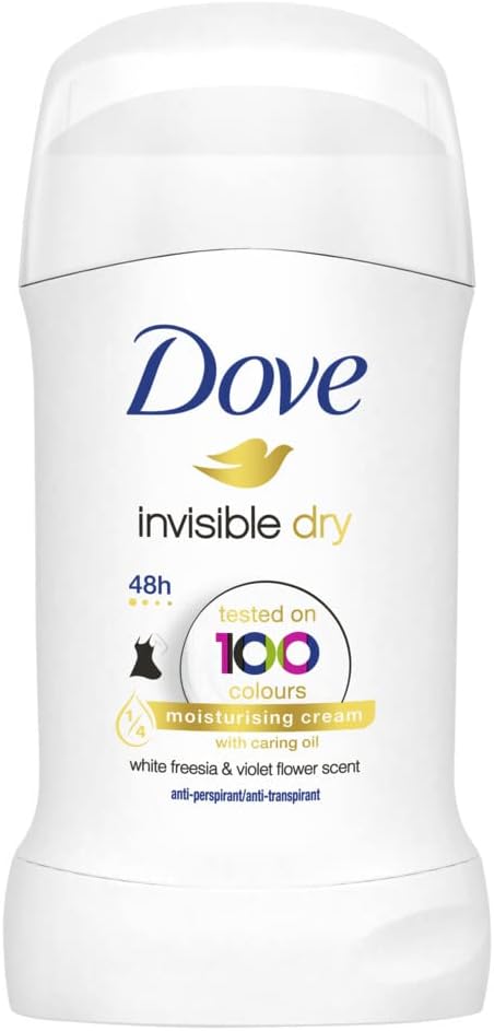 Dove 40ml Antiperspirant Stick, Invisible Dry