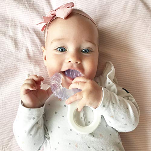 Twistshake Teether – 1+ Months – Pastel Pink