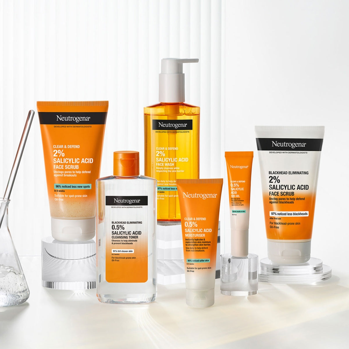 Neutrogena Clear & Defend SOS Gel, 15ml (0.5% Salicylic Acid)