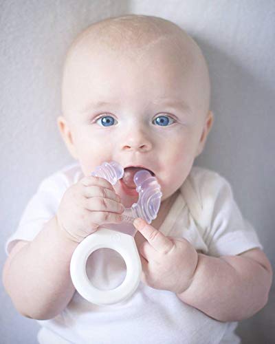 Twistshake Teether – 1+ Months – Pastel Pink