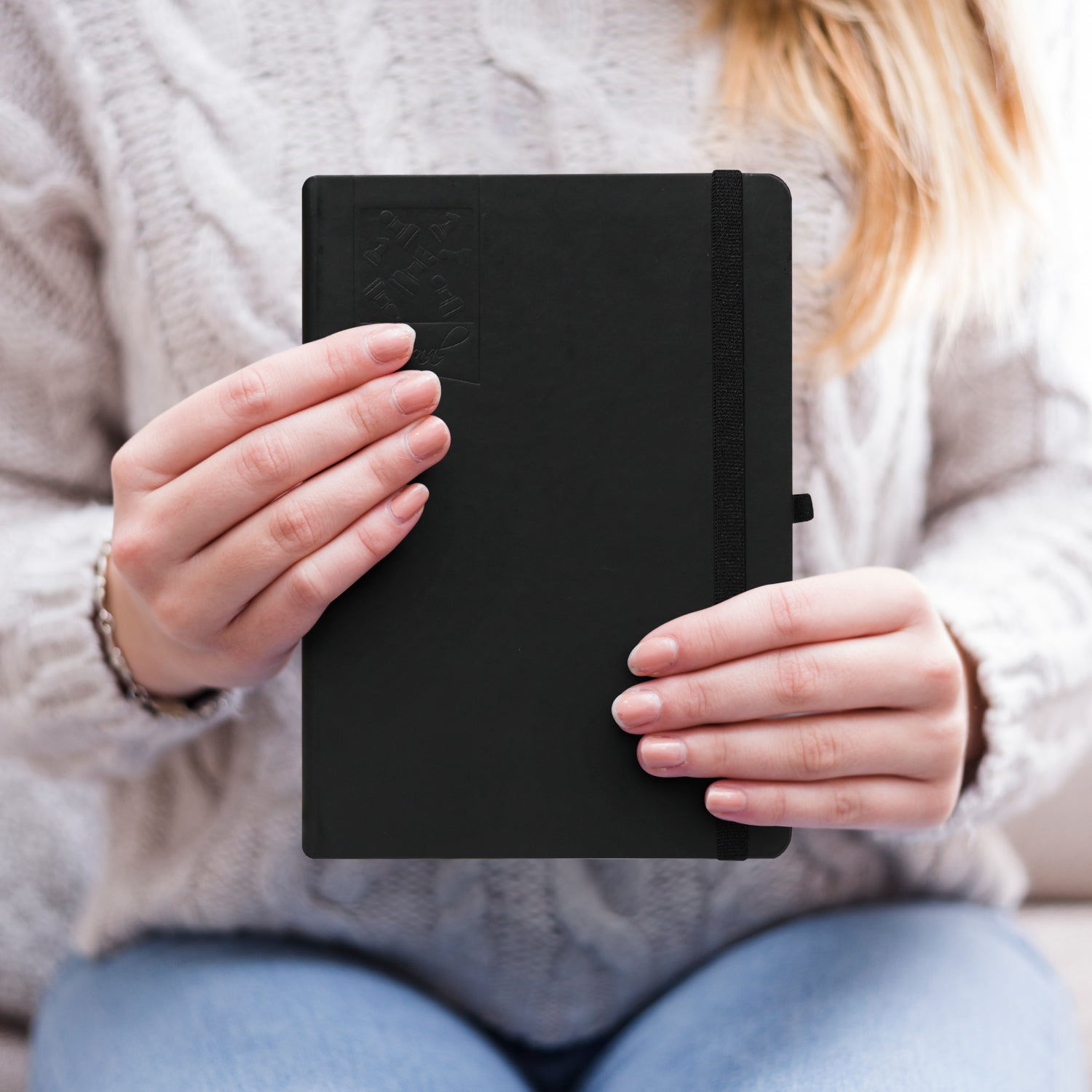 A5 Chess Works Privy Journal Notebook, 256 Pages (Black)