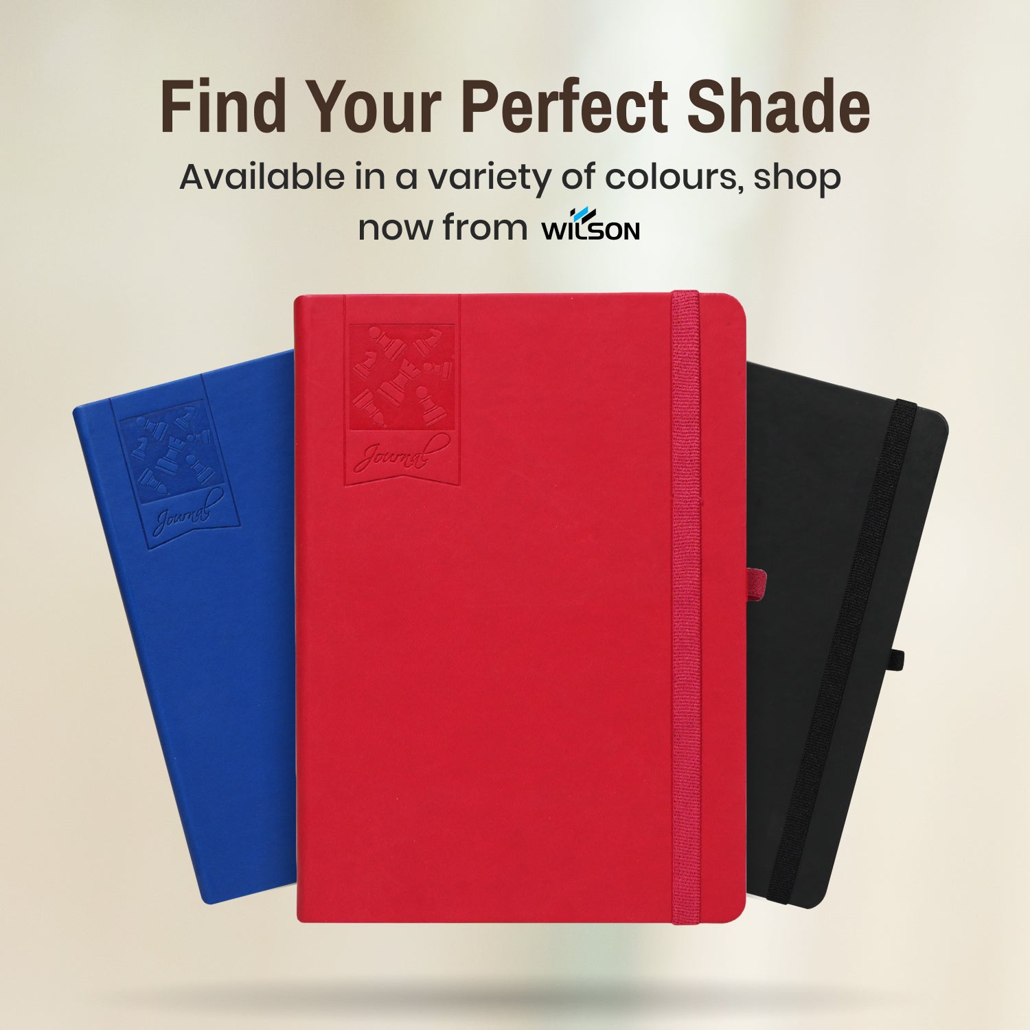 A5 Chess Works Privy Journal Notebook, 256 Pages (Red)